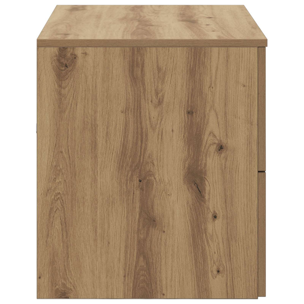 Wandaufbewahrung Badezimmer Artisan-Eiche 62,5 x 44,5 x 50 cm