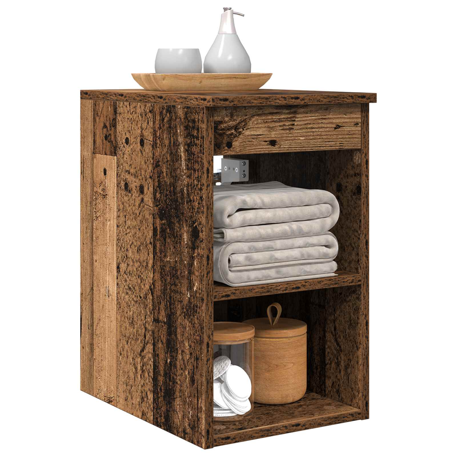 Badezimmerschrank Inzwischen Altholz 30 x 41 x 50 cm