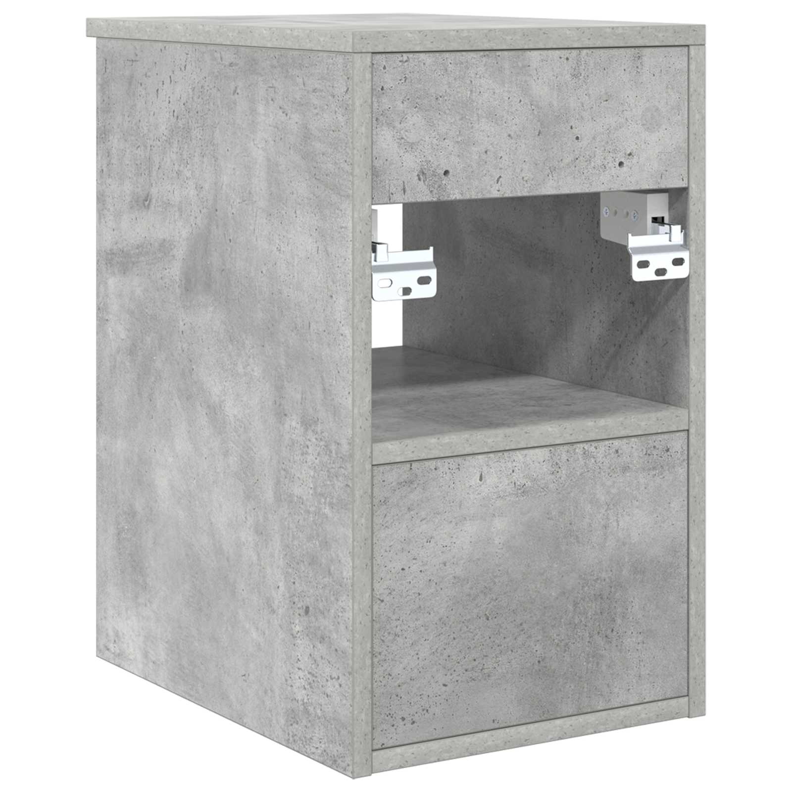 Badezimmerschrank Inzwischen Betongrau 30 x 44,5 x 50 cm