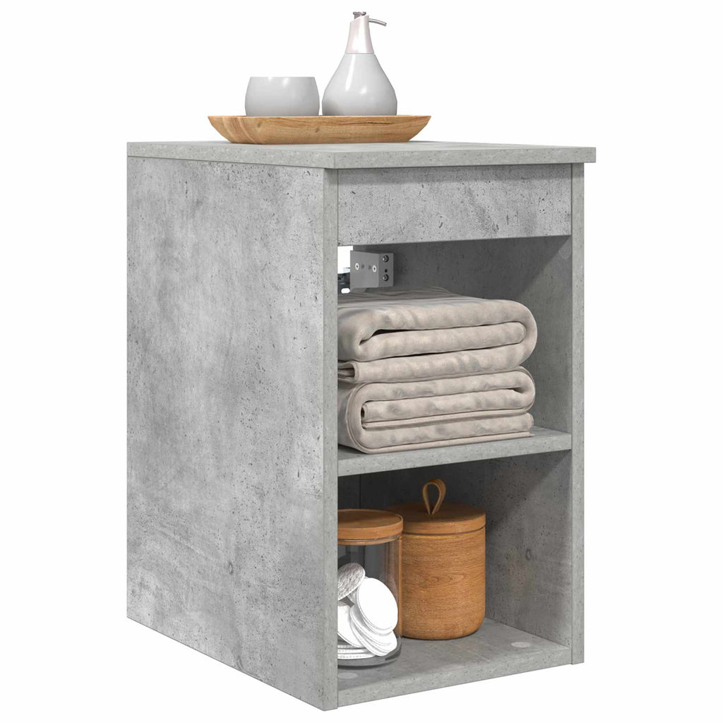 Badezimmerschrank Inzwischen Betongrau 30 x 44,5 x 50 cm