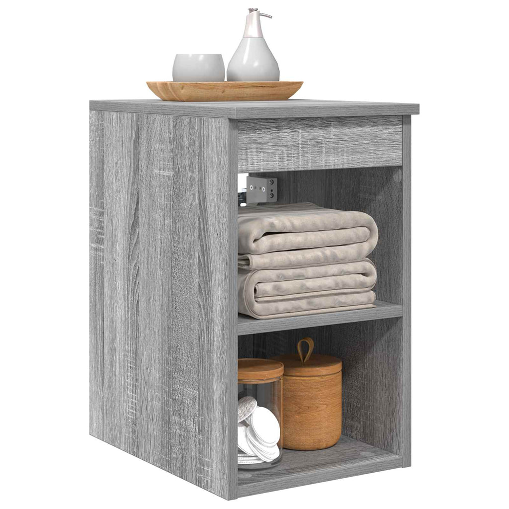 Badezimmerschrank Inzwischen Grau Sonoma 30 x 44,5 x 50 cm
