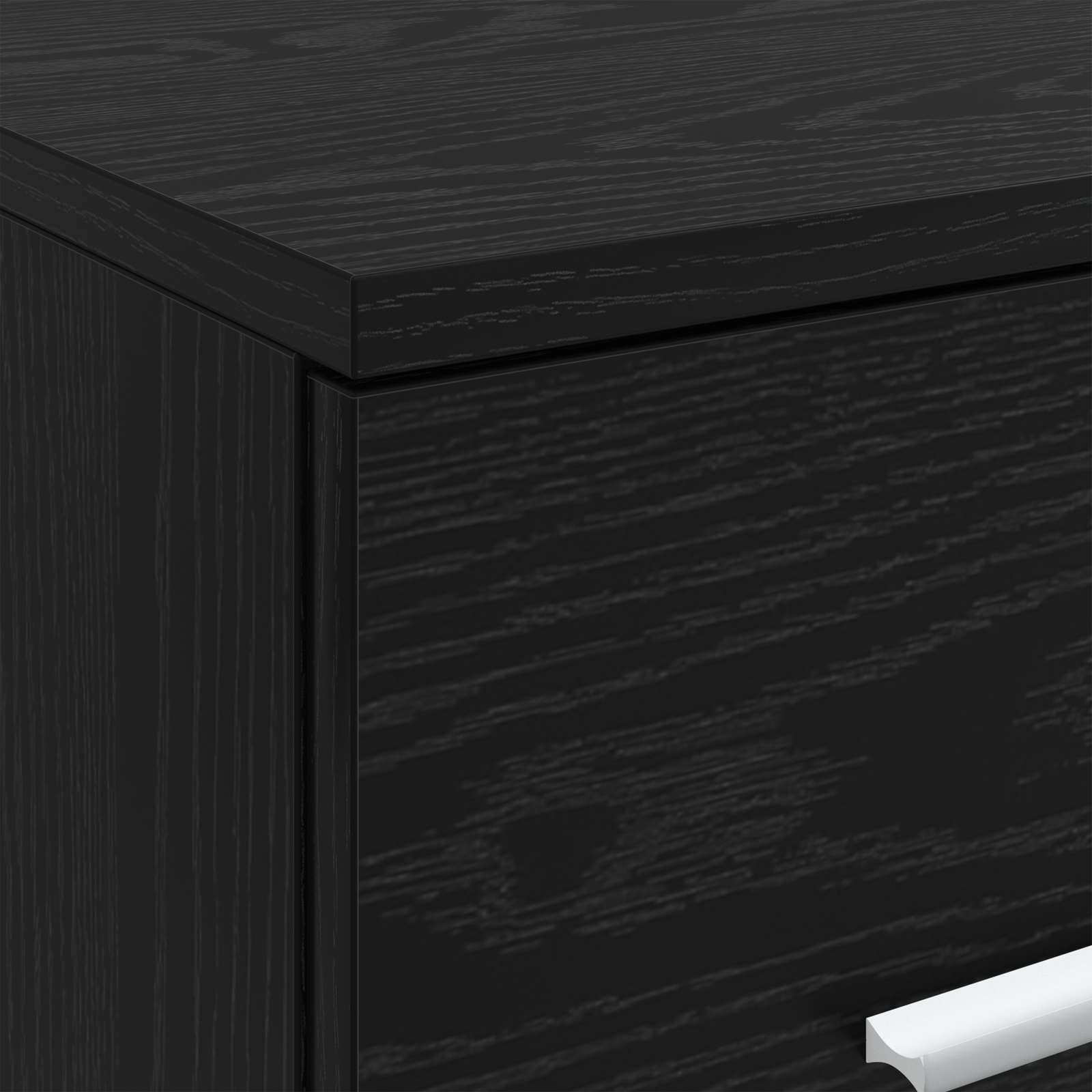 Badezimmerschrank Inzwischen Schwarze Eiche 30 x 35 x 50 cm