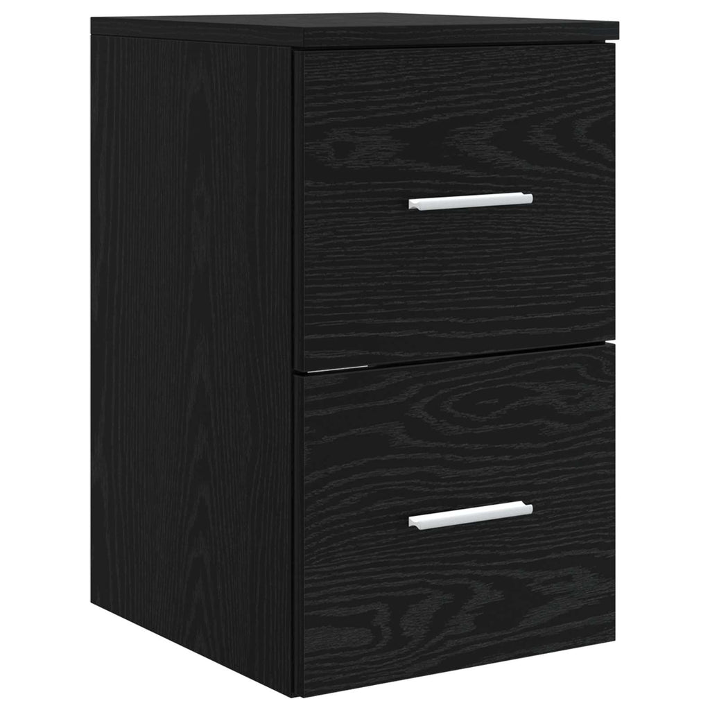Badezimmerschrank Inzwischen Schwarze Eiche 30 x 44,5 x 50 cm