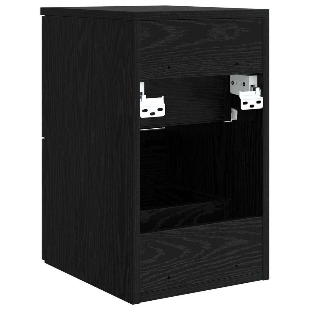 Badezimmerschrank Inzwischen Schwarze Eiche 30 x 44,5 x 50 cm