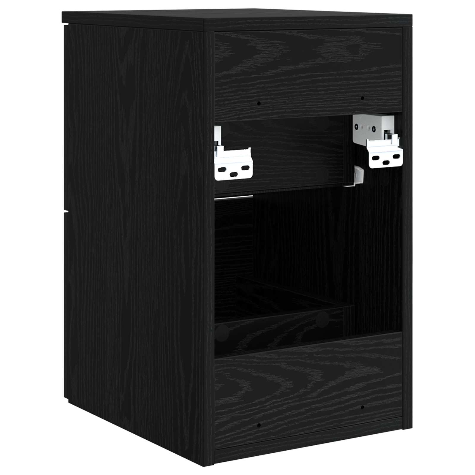 Badezimmerschrank Inzwischen Schwarze Eiche 30 x 44,5 x 50 cm