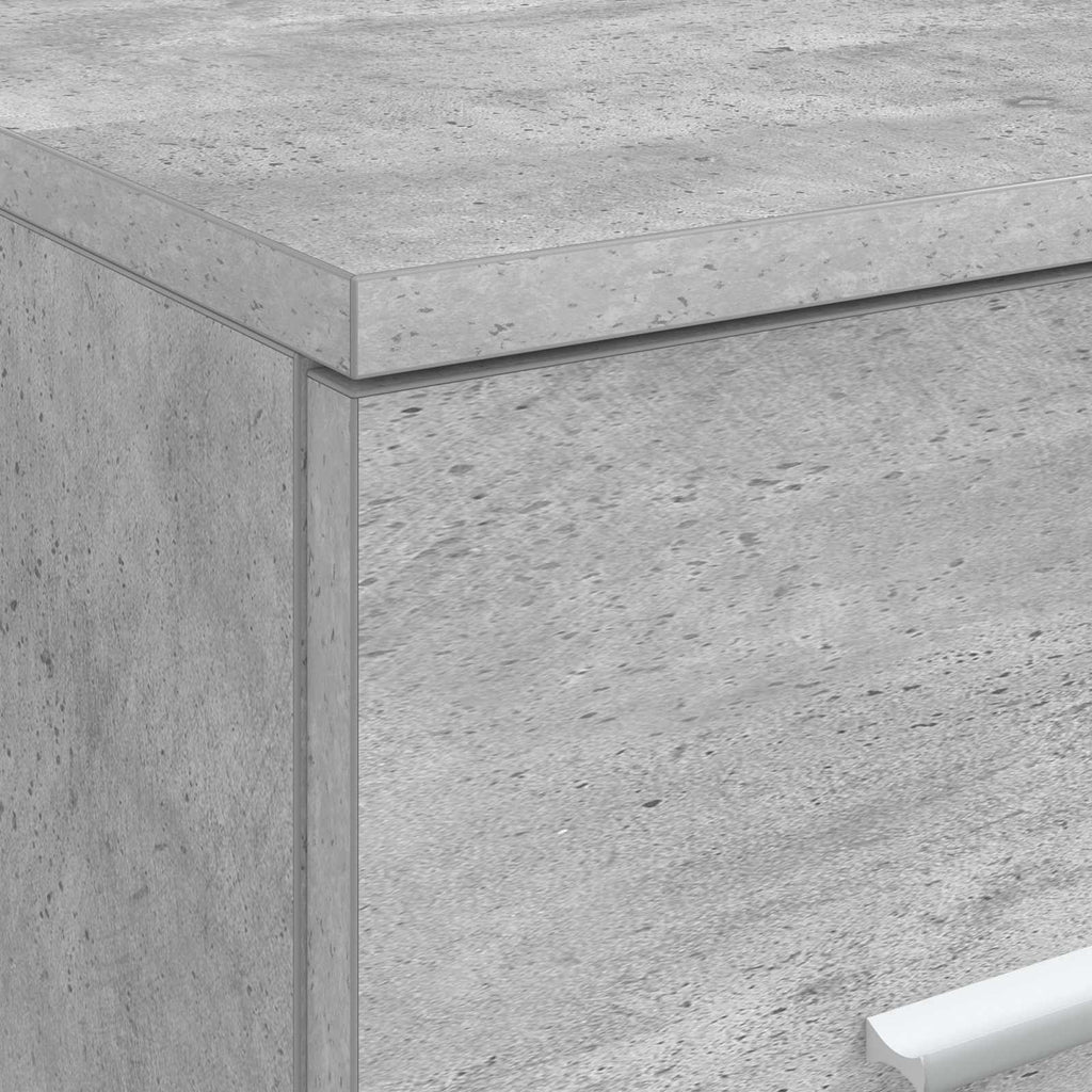 Badezimmerschrank Inzwischen Betongrau 30 x 44,5 x 50 cm