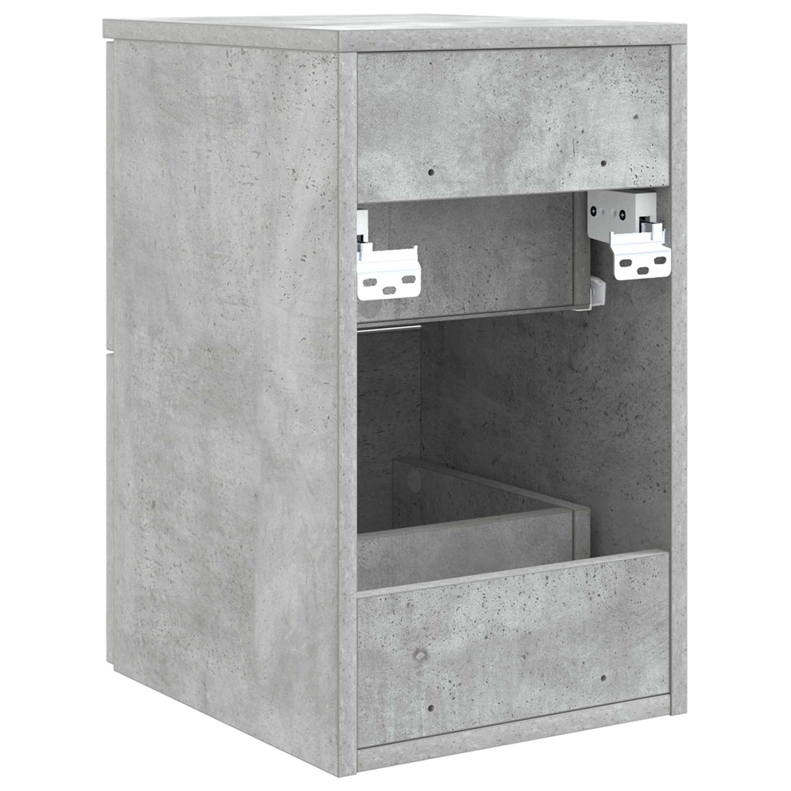 Badezimmerschrank Inzwischen Betongrau 30 x 44,5 x 50 cm