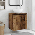 Wandmontierte Waschtisch Altholz 49,5 x 35 x 63 cm