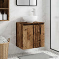 Wandmontierte Waschtisch Altholz 49,5 x 41 x 64,5 cm
