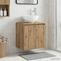 Wandmontierte Waschtisch Artisan-Eiche 49,5 x 41 x 64,5 cm