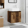 Wandmontierte Waschtisch Altholz 49,5 x 41 x 63 cm