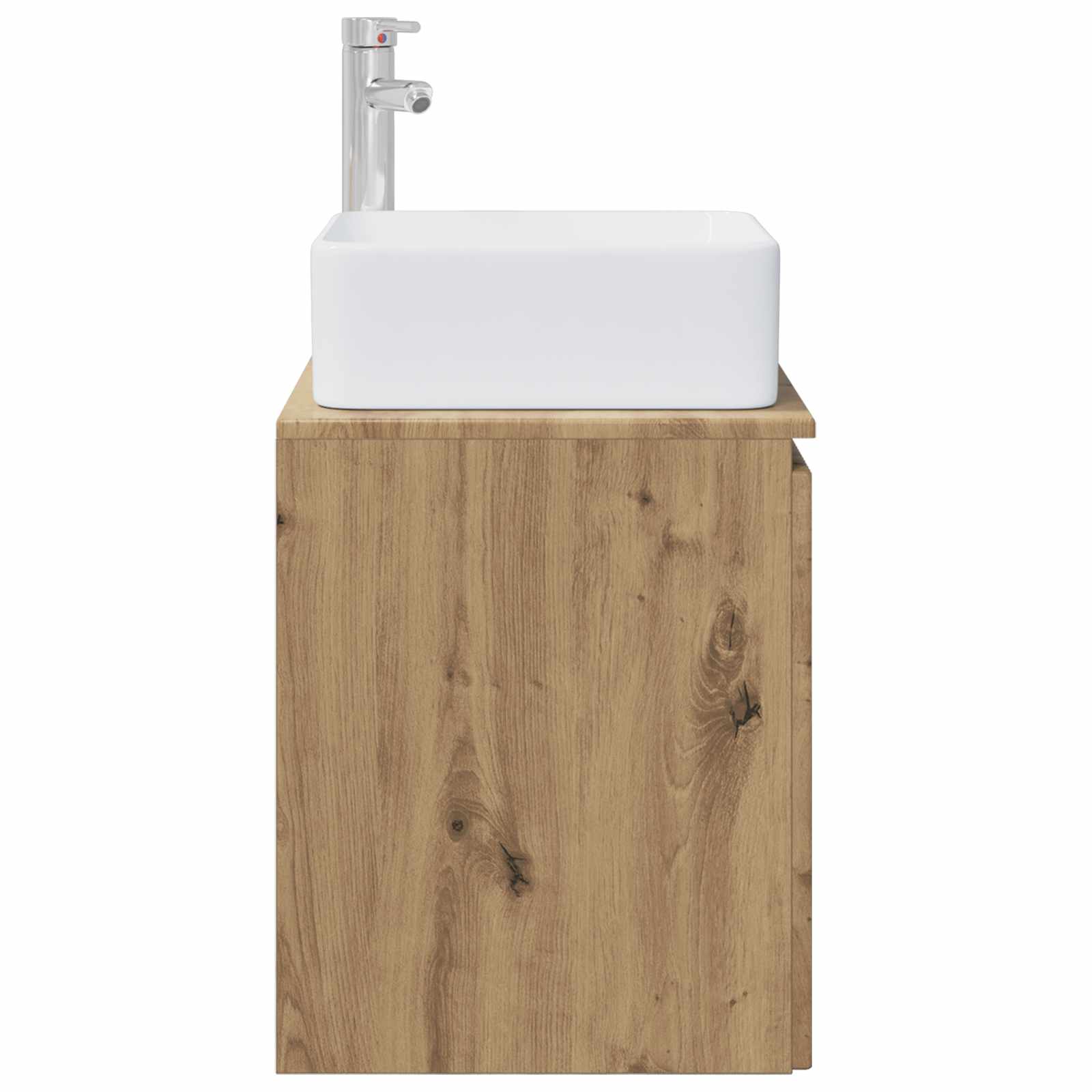 Wandmontierte Waschtisch Artisan-Eiche 49,5 x 41 x 63 cm