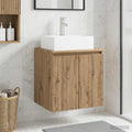 Wandmontierte Waschtisch Artisan-Eiche 49,5 x 41 x 62,5 cm