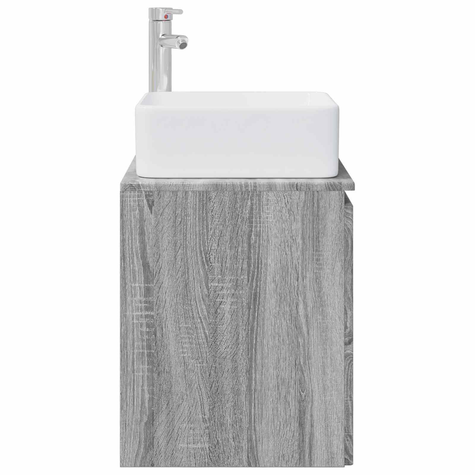 Wandmontierte Waschtisch Grau Sonoma 53 x 35 x 63 cm