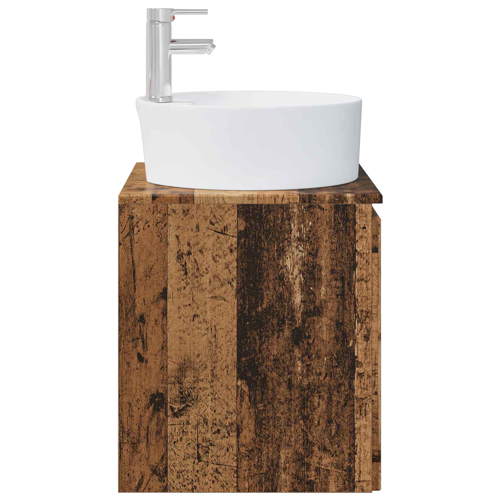 Wandmontierte Waschtisch Altholz 49,5 x 44,5 x 65 cm
