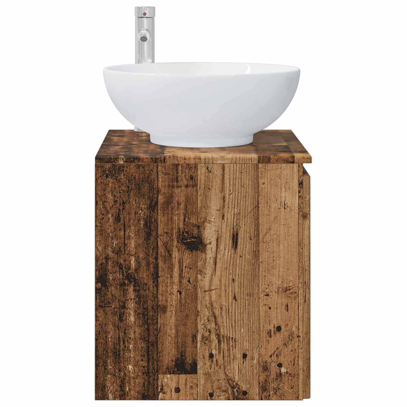 Wandmontierte Waschtisch Altholz 49,5 x 44,5 x 65 cm