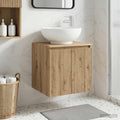 Wandmontierte Waschtisch Artisan-Eiche 49,5 x 44,5 x 65 cm