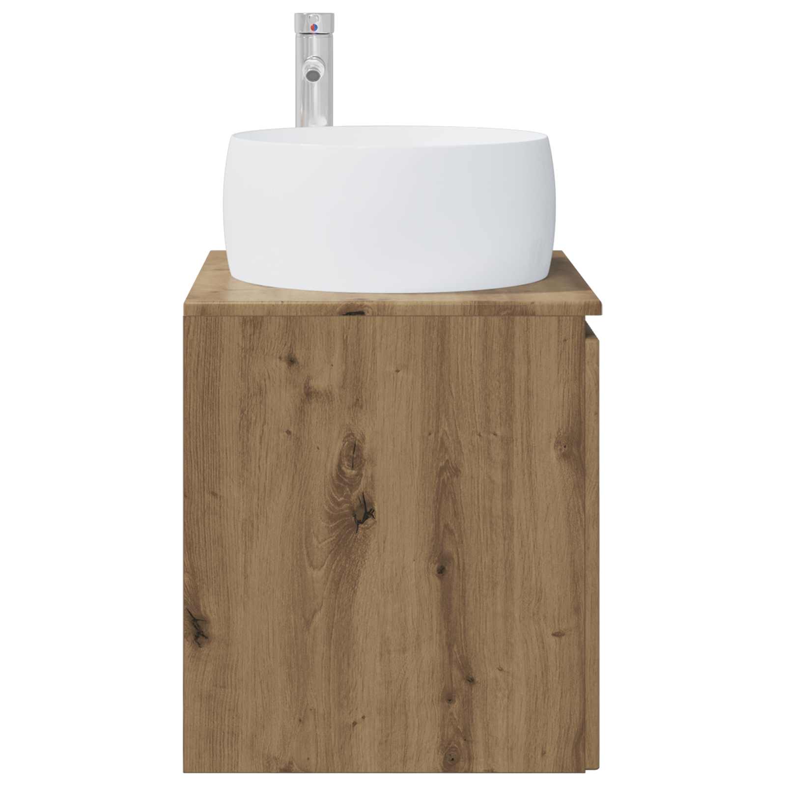 Wandmontierte Waschtisch Artisan-Eiche 49,5 x 44,5 x 66 cm