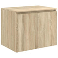 Wandmontierter Badezimmerschrank Sonoma-Eiche