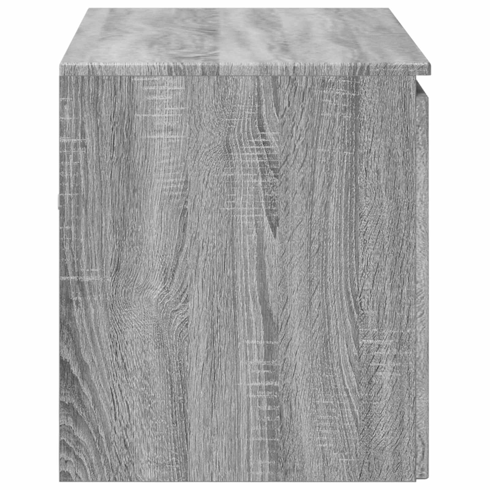 Wandmontierter Badezimmerschrank Grau Sonoma