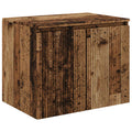 Wandmontierter Badezimmerschrank Altholz 62,5 x 44,5 x 50 cm