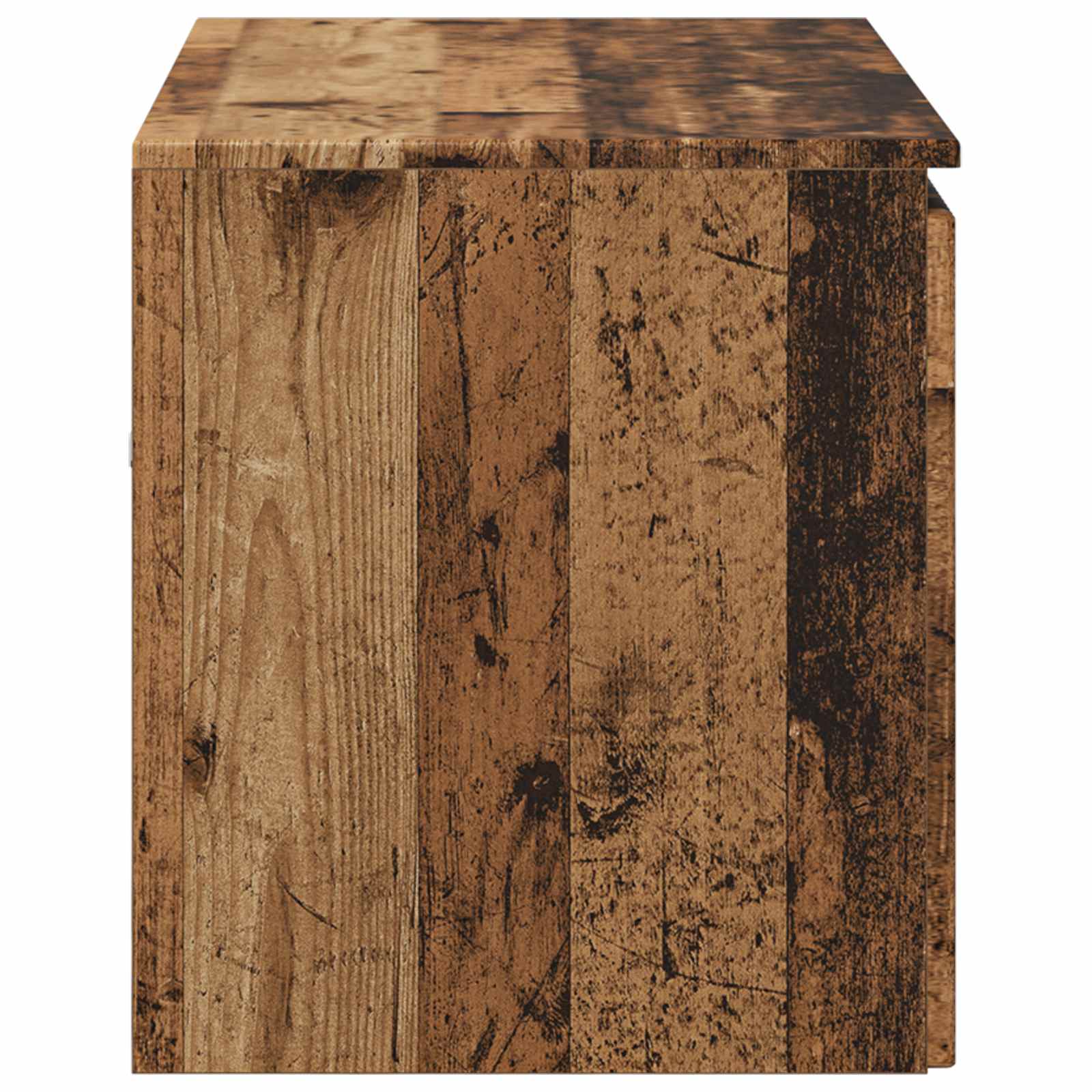 Wandmontierter Badezimmerschrank Altholz 62,5 x 44,5 x 50 cm