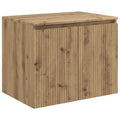Wandmontierter Badezimmerschrank Artisan-Eiche