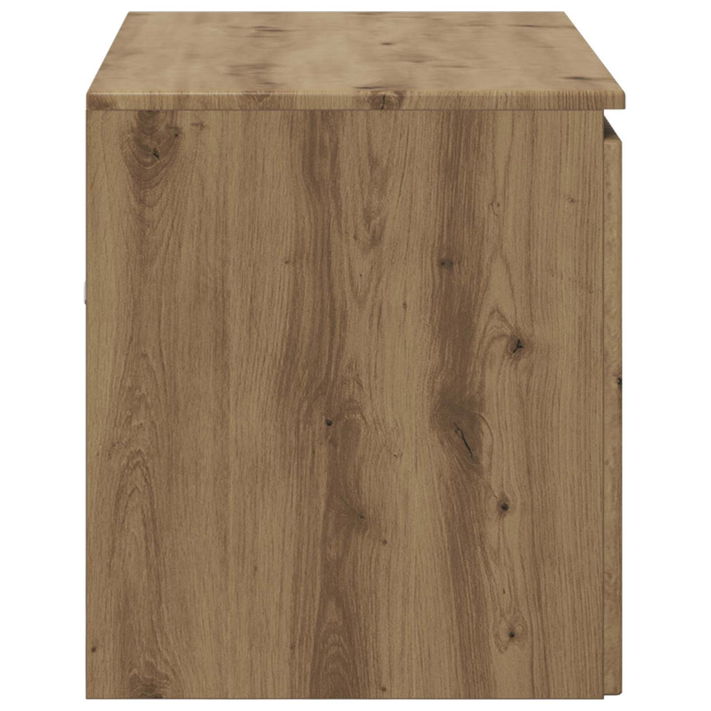 Wandmontierter Badezimmerschrank Artisan-Eiche