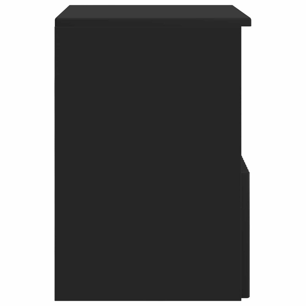 Badezimmerschrank Schwarz 30 x 35 x 50 cm Holzwerkstoff