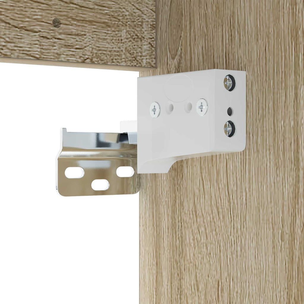 Badezimmerschrank Sonoma-Eiche 30 x 35 x 50 cm Holzwerkstoff