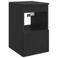 Badezimmerschrank Schwarz 30 x 41 x 50 cm Holzwerkstoff