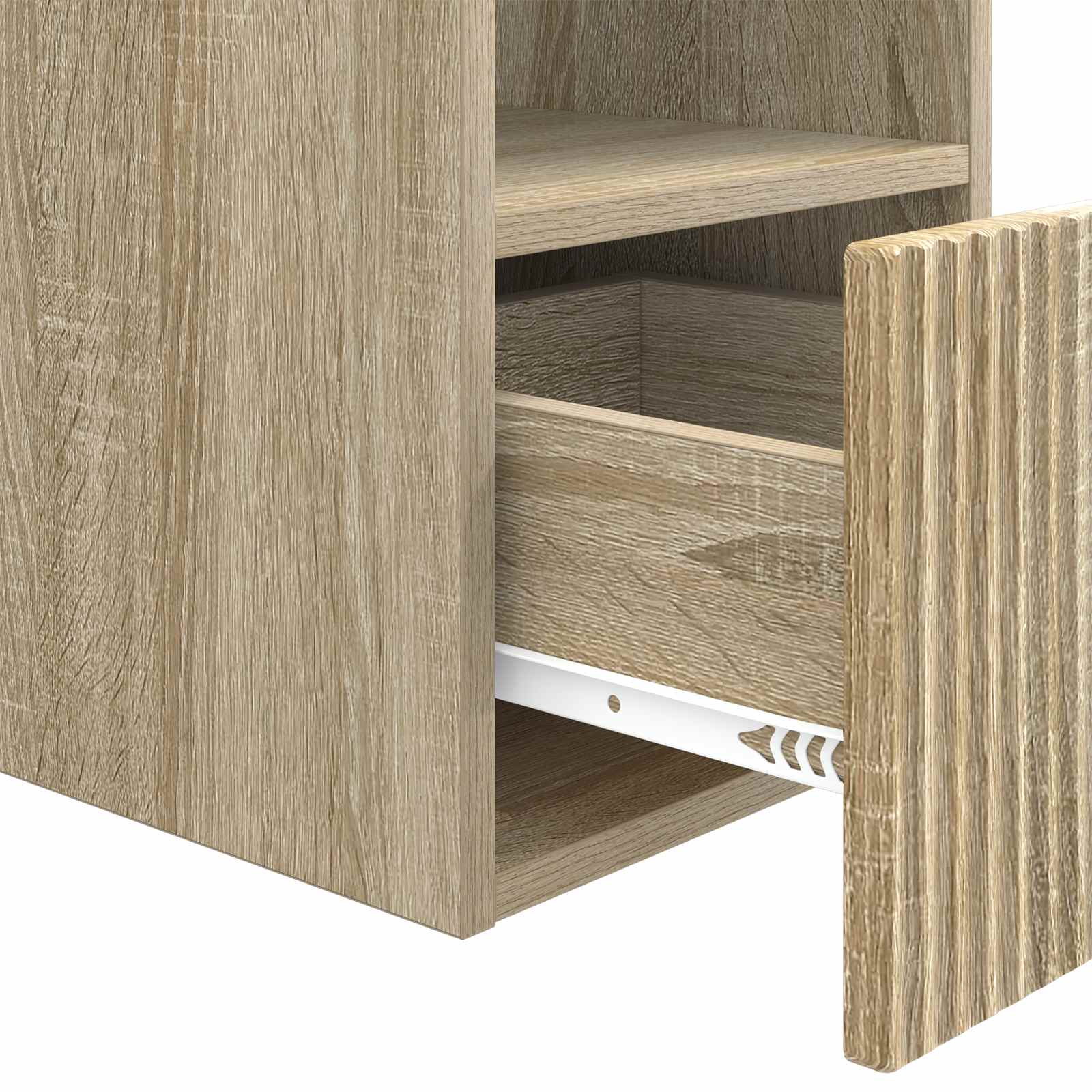Badezimmerschrank Sonoma-Eiche 30 x 41 x 50 cm Holzwerkstoff