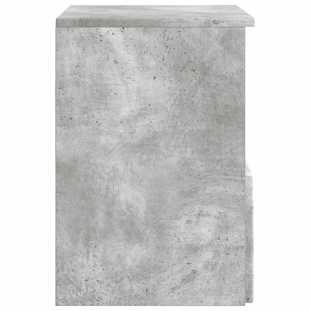 Badezimmerschrank Betongrau 30 x 41 x 50 cm Holzwerkstoff