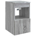 Badezimmerschrank Grau Sonoma 30 x 41 x 50 cm Holzwerkstoff