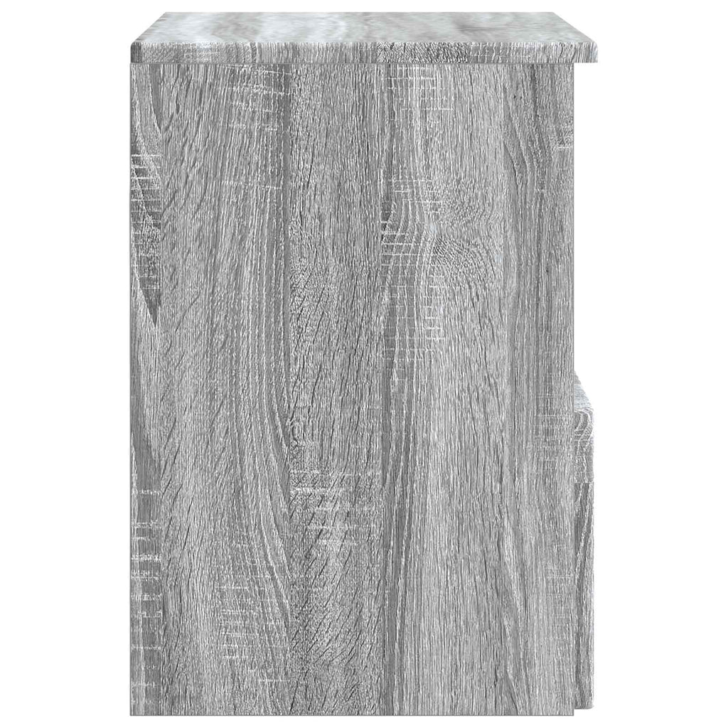 Badezimmerschrank Grau Sonoma 30 x 41 x 50 cm Holzwerkstoff