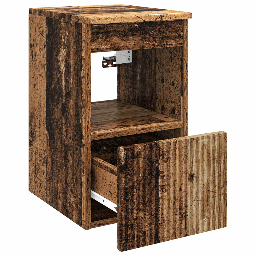Badezimmerschrank Altholz 30 x 41 x 50 cm Holzwerkstoff