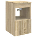 Badezimmerschrank Sonoma-Eiche 30 x 44,5 x 50 cm Holzwerkstoff