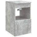 Badezimmerschrank Betongrau 30 x 44,5 x 50 cm Holzwerkstoff