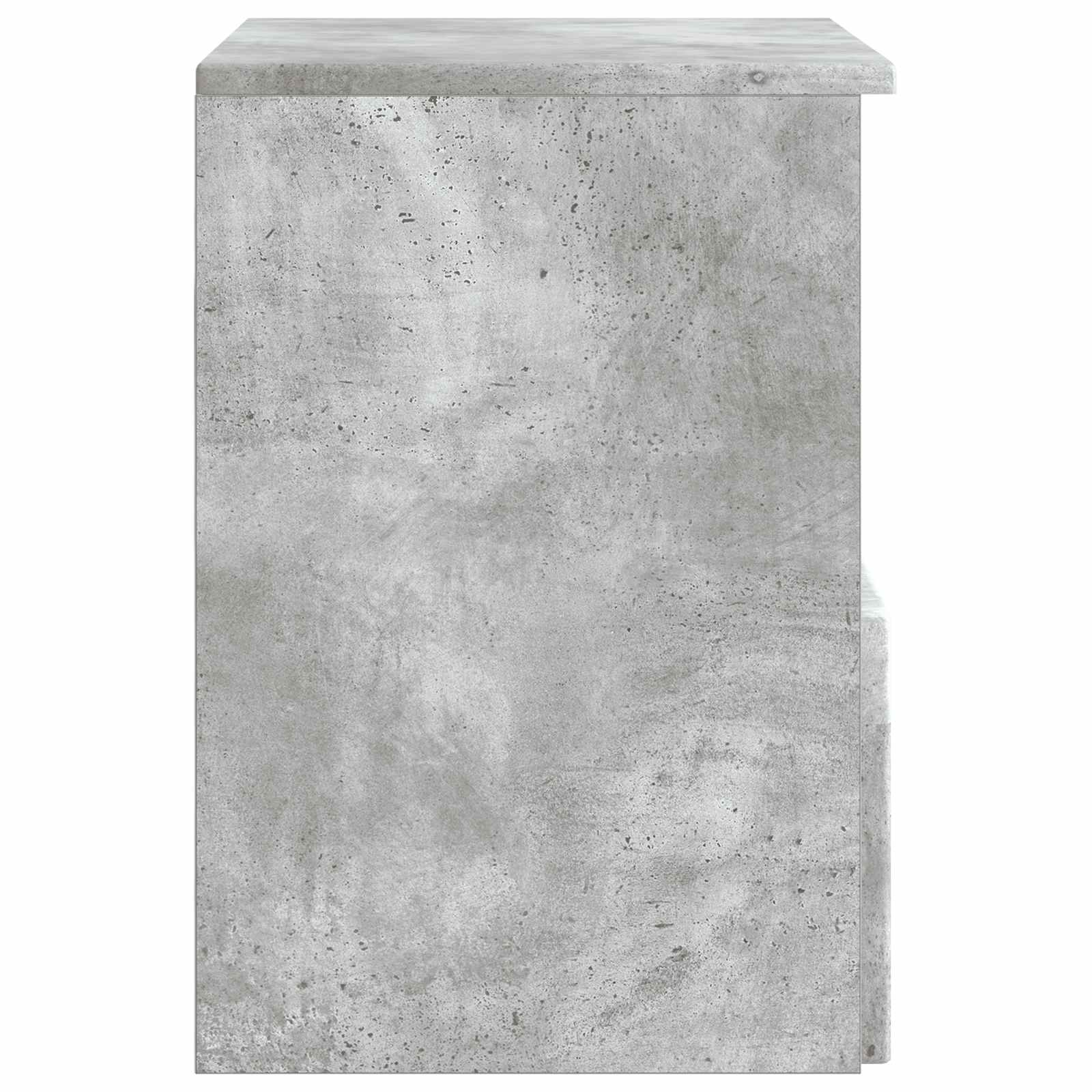 Badezimmerschrank Betongrau 30 x 44,5 x 50 cm Holzwerkstoff