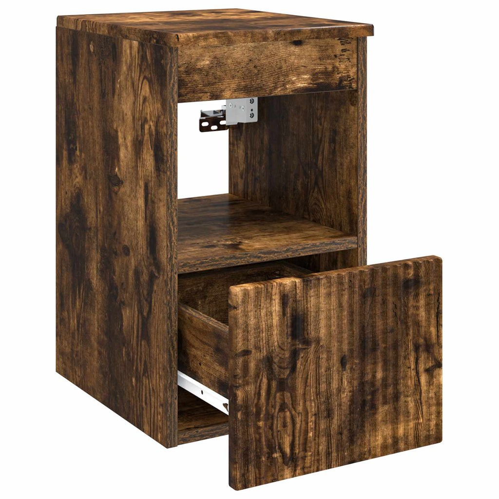 Badezimmerschrank Geräucherte Eiche 30 x 44,5 x 50 cm