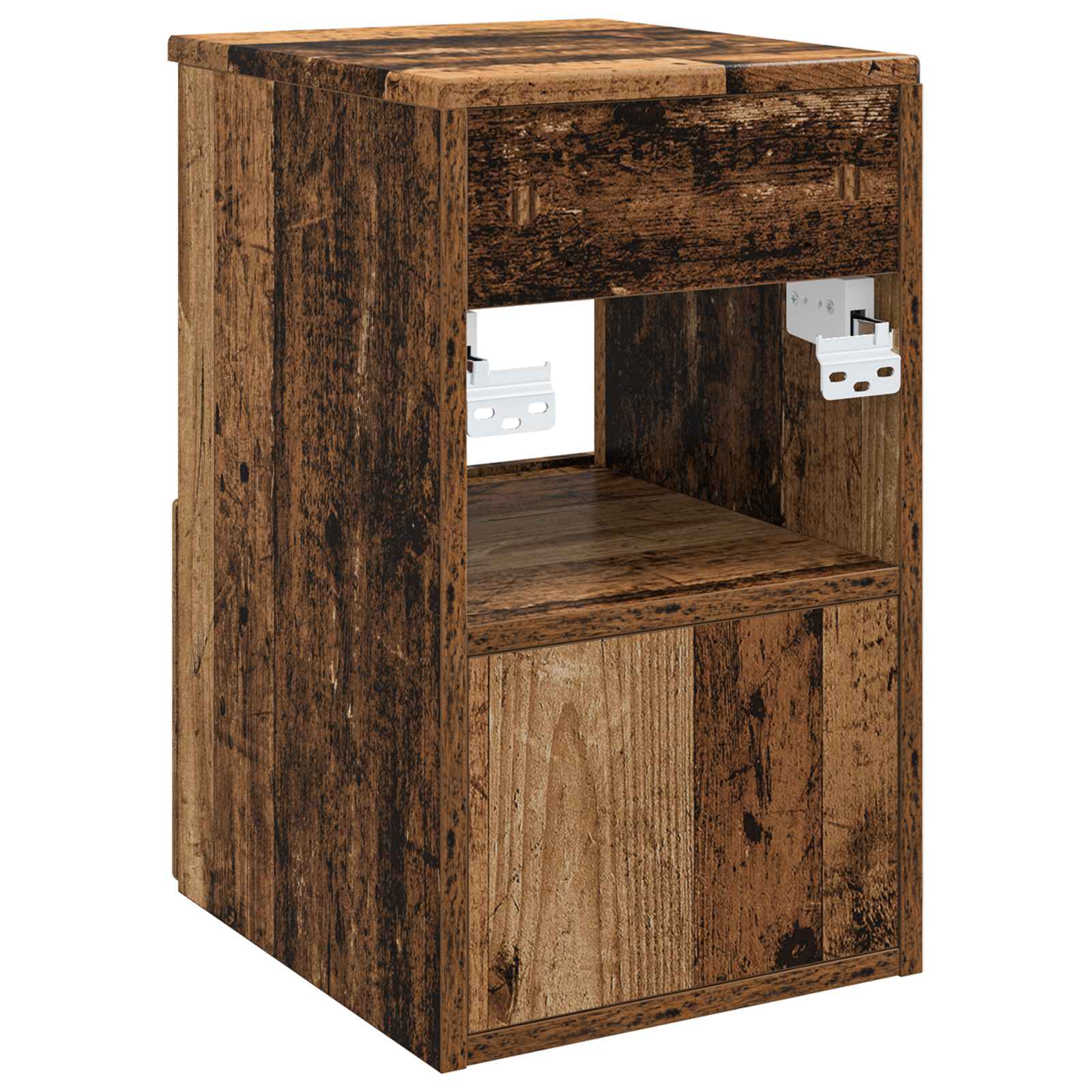 Badezimmerschrank Altholz 30 x 44,5 x 50 cm Holzwerkstoff