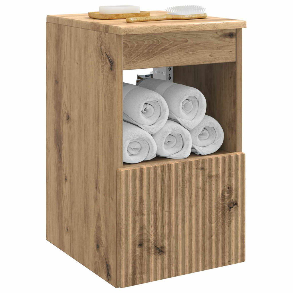 Badezimmerschrank Artisan-Eiche 30 x 44,5 x 50 cm Holzwerkstoff