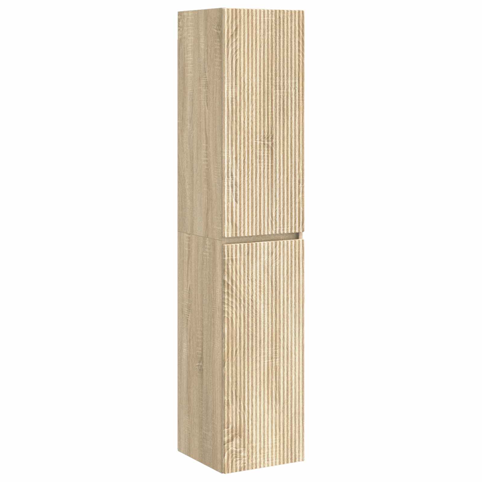 Wandmontierter Badezimmerschrank Sonoma-Eiche