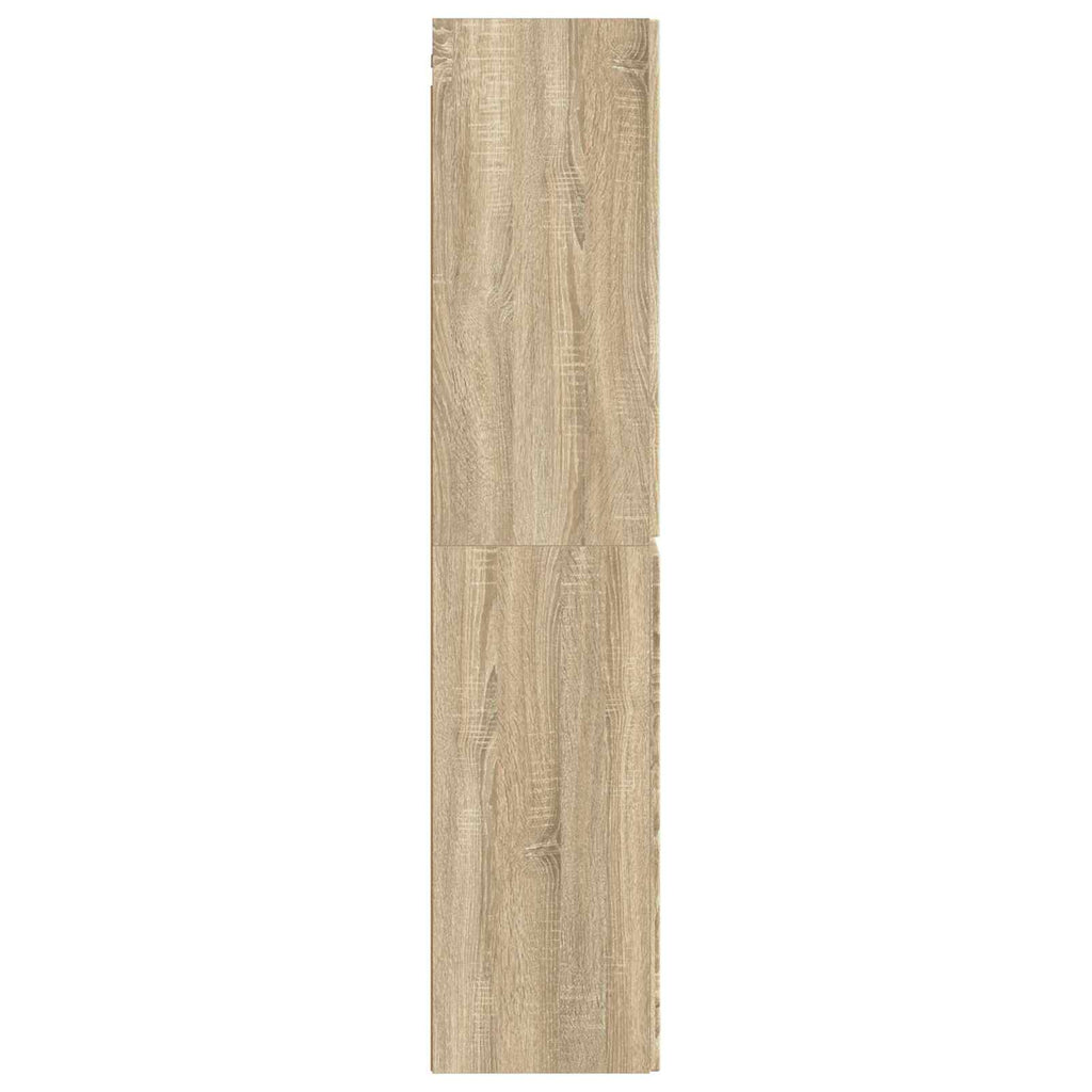 Wandmontierter Badezimmerschrank Sonoma-Eiche