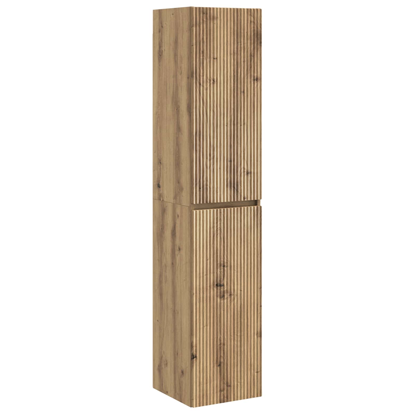 Wandmontierter Badezimmerschrank Artisan-Eiche