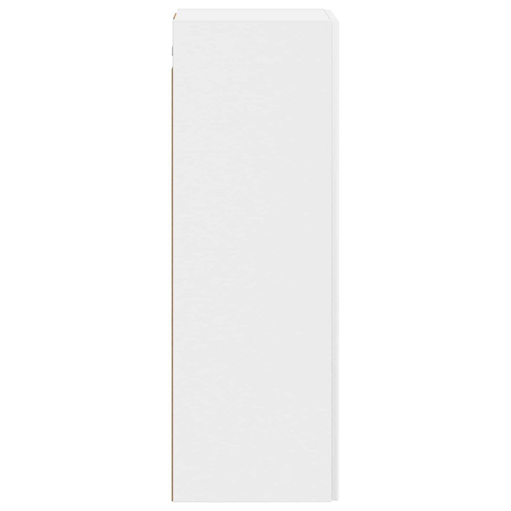 Wandmontierter Badezimmerschrank Weiß 33 x 34,5 x 60 cm