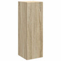 Wandmontierter Badezimmerschrank Sonoma-Eiche 33 x 34,5 x 60 cm