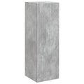 Wandmontierter Badezimmerschrank Betongrau 33 x 34,5 x 60 cm