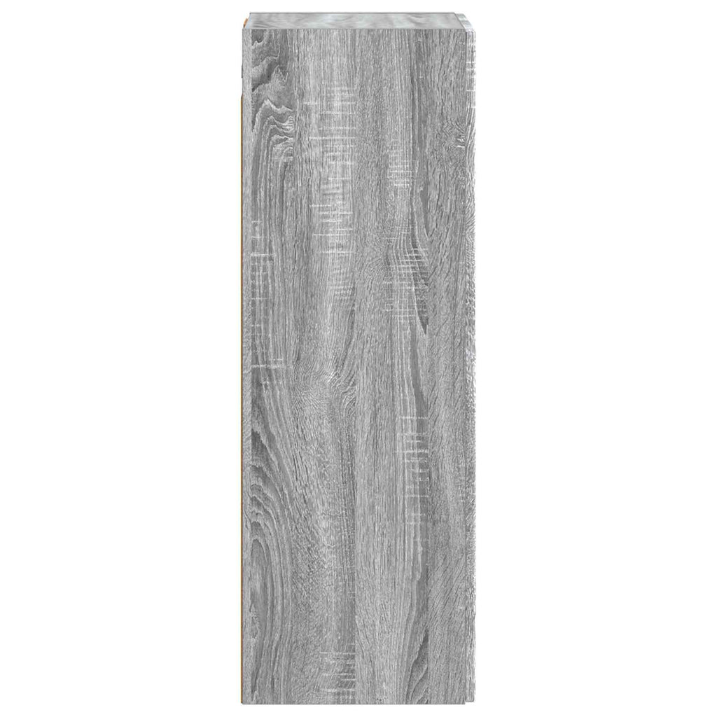 Wandmontierter Badezimmerschrank Grau Sonoma 33 x 34,5 x 60 cm