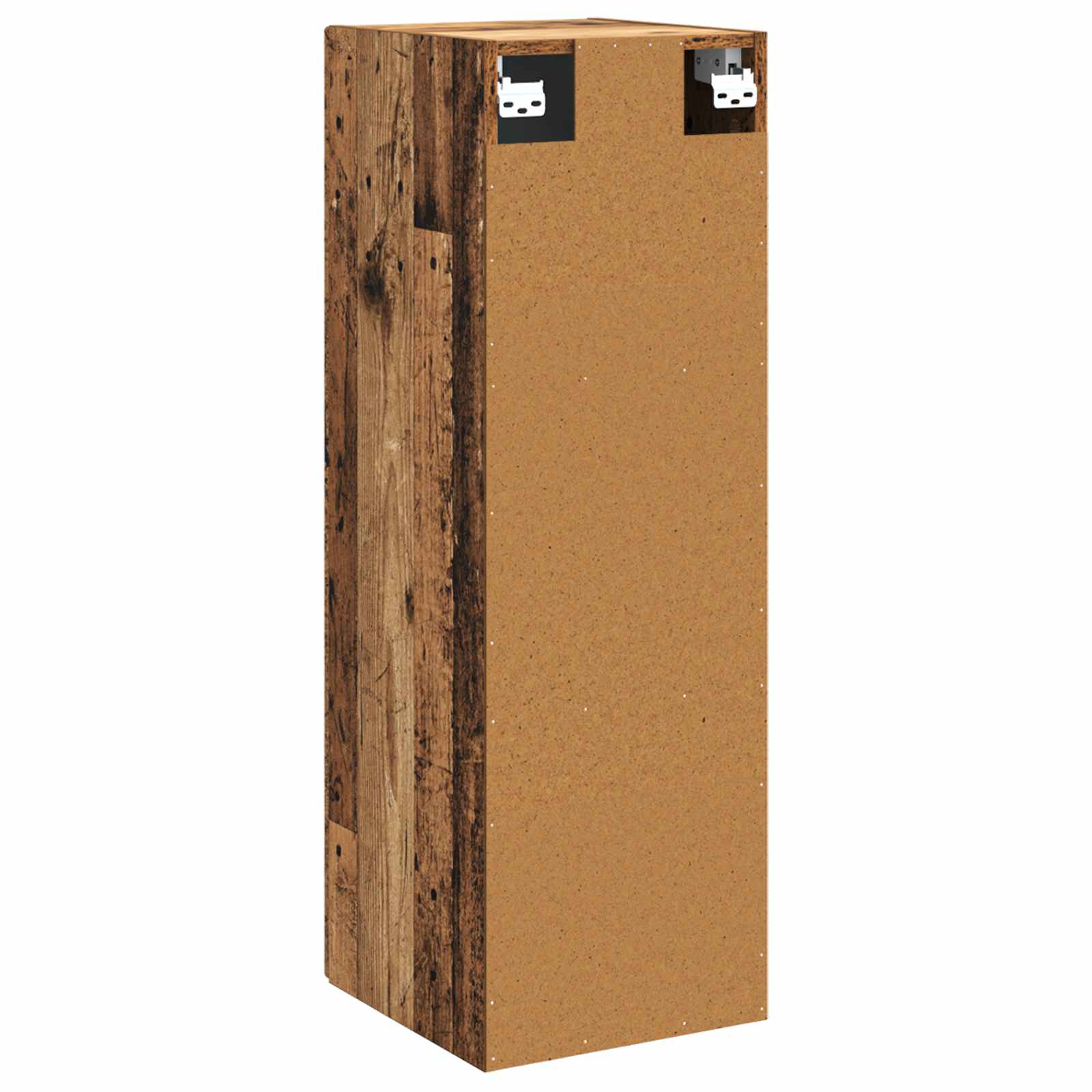 Wandmontierter Badezimmerschrank Altholz 33 x 34,5 x 60 cm